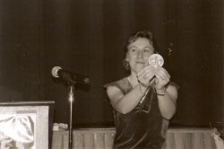 Sylvie Pullès - Médaillée de la ville de Pierrefort