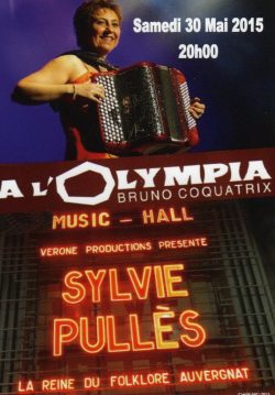 Olympia Sylvie Pullès 30 ans de carrière